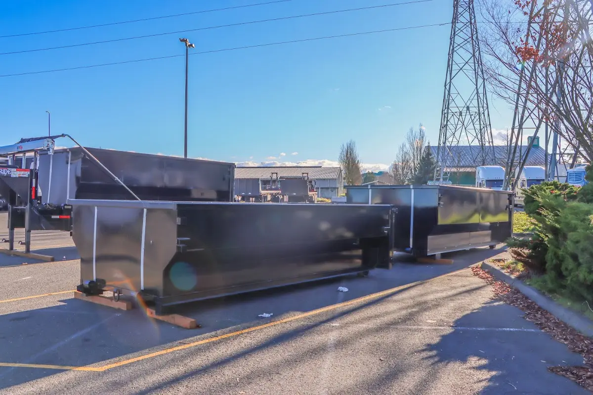 Professional dumpster rental and junk removal service in Preston